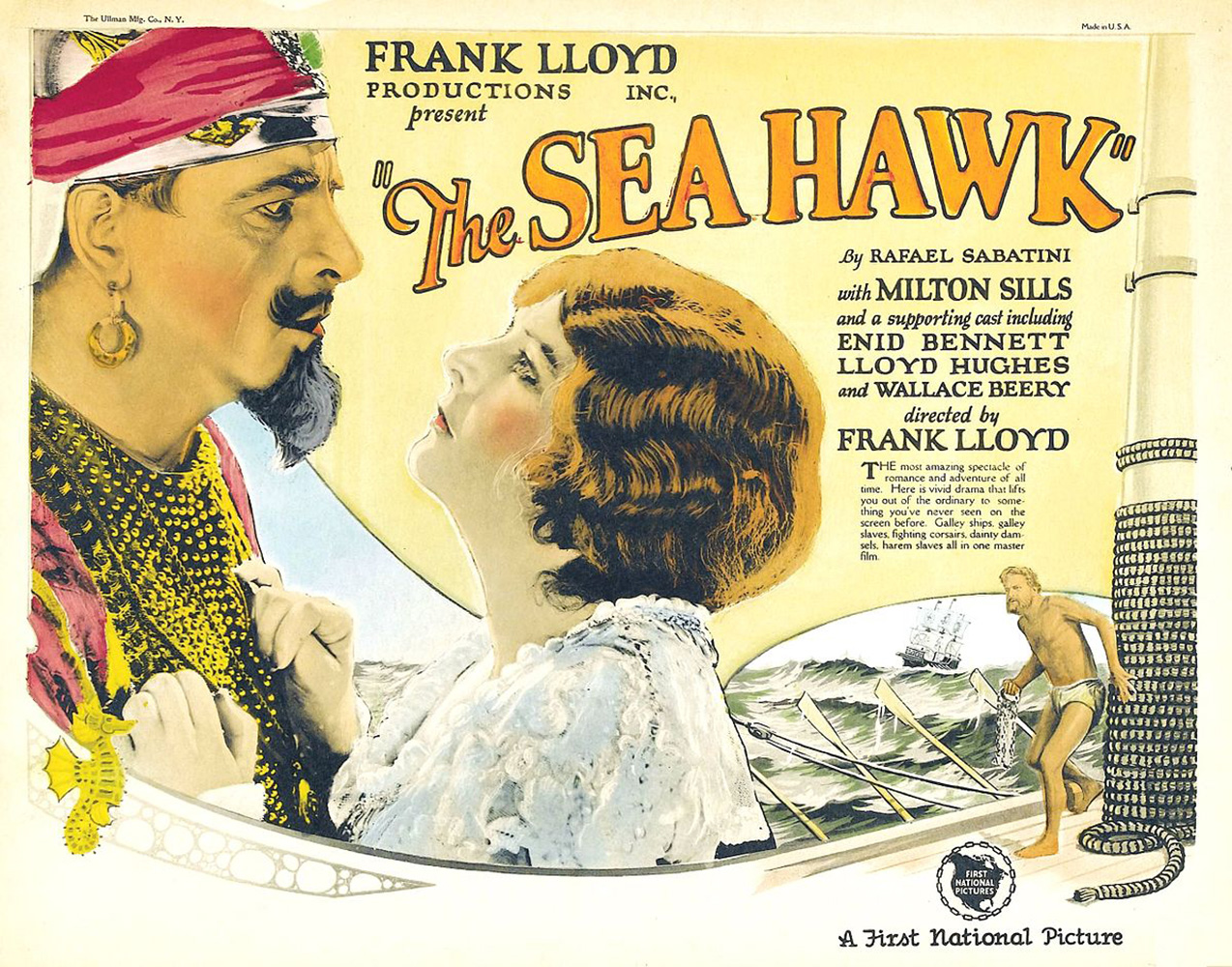 THE SEA HAWK LOBBY CARD