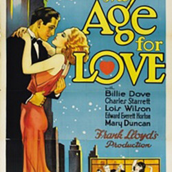 THE AGE FOR LOVE POSTER