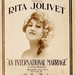 AN INTERNATIONAL MARRIAGE POSTER