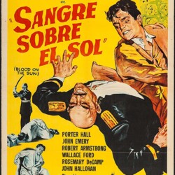 BLOOD ON THE SUN - FOREIGN POSTER