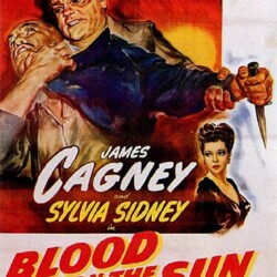 BLOOD ON THE SUN POSTER