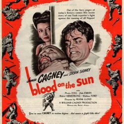 BLOOD ON THE SUN ADVERTISEMENT