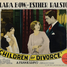 CHILDREN OF DIVORCE LOBBY CARD