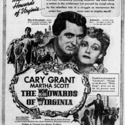 THE HOWARDS OF VIRGINIA ADVERTISEMENT