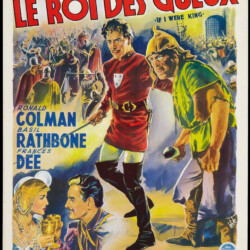 IF I WERE KING FOREIGN POSTER