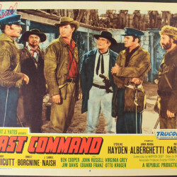 THE LAST COMMAND LOBBY CARD