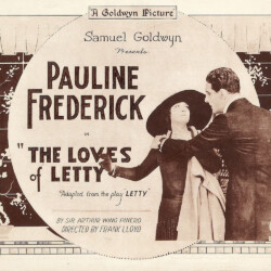 THE LOVES OF LETTY LOBBY CARD