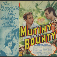 MUTINY ON THE BOUNTY ADVERTISING