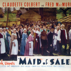 MAID OF SALEM LOBBY CARD