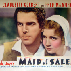 MAID OF SALEM LOBBY CARD