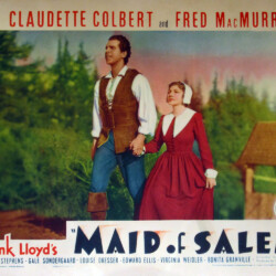MAID OF SALEM LOBBY CARD