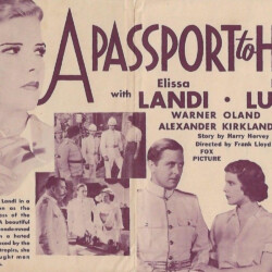 A PASSPORT TO HELL ADVERTISING
