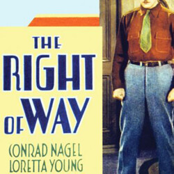 THE RIGHT OF WAY POSTER