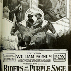 RIDERS OF THE PURPLE SAGE POSTER