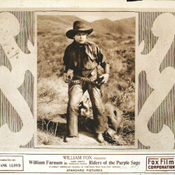 RIDERS OF THE PURPLE SAGE - WILLIAM FARNUM