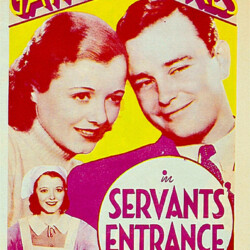 SERVANTS' ENTRANCE POSTER