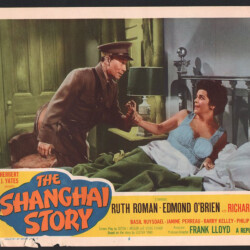 THE SHANGHAI STORY LOBBY CARD