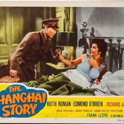 THE SHANGHAI STORY LOBBY CARD