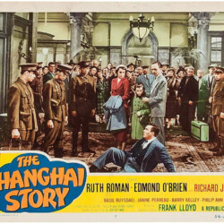 THE SHANGHAI STORY LOBBY CARD