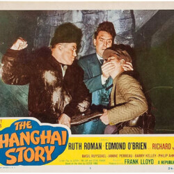 THE SHANGHAI STORY LOBBY CARD