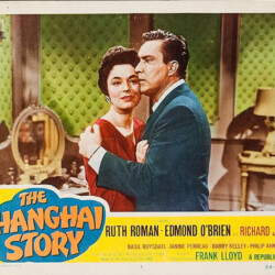 THE SHANGHAI STORY LOBBY CARD