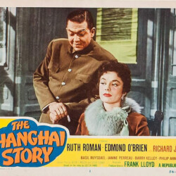THE SHANGHAI STORY LOBBY CARD