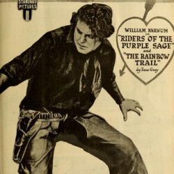 THE RAINBOW TRAIL POSTER