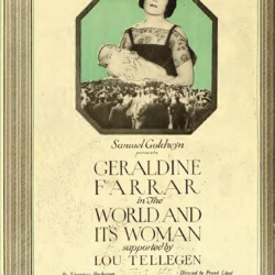 THE WORLD AND ITS WOMAN POSTER