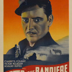 UNDER TWO FLAGS FOREIGN POSTER