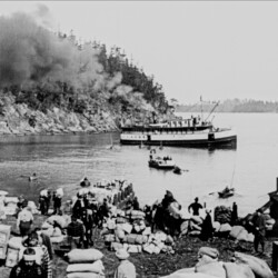 Steamboat at Dyea,Alaska Winds of Chance - Steamboat at Dyea, Alaska